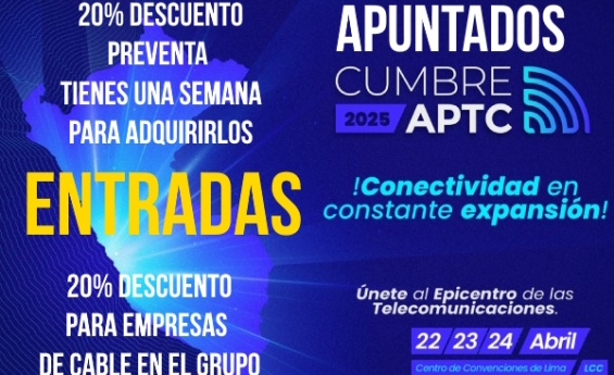 20% descuento grupal para la Cumbre APTC 2025