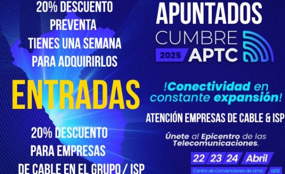 20% descuento grupal para la Cumbre APTC 2025