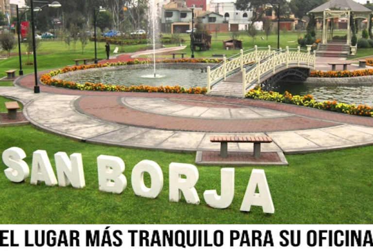 Según IA, San Borja es uno de los mejores distritos para trabajar